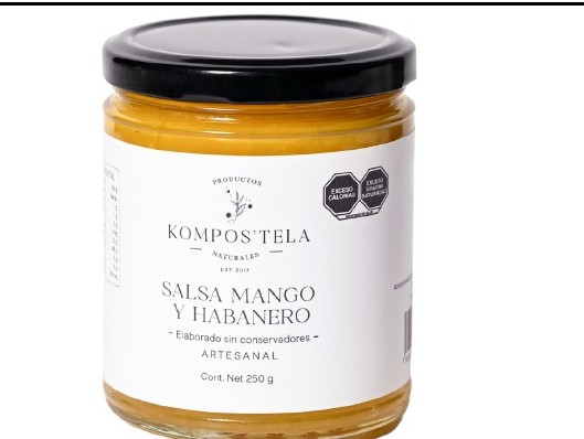 Salsa de mango y habanero